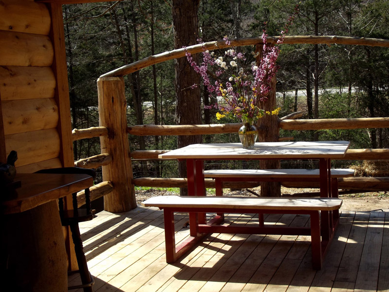 Cabins for rent on the Upper Buffalo River, Boxley Valley, Ponca